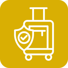 Travel Insurance Icon Style