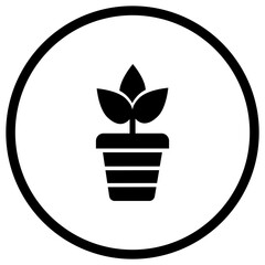 Plant Vector Icon Design Illustration