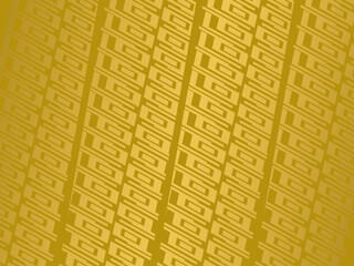 Metal pattern vector gold background. Luxury gold wallpaper.