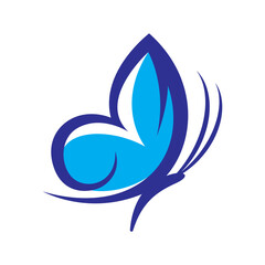 Beauty butterfly logo images