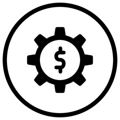 Cog wheel Vector Icon Design Illustration