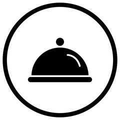 Cloche Vector Icon Design Illustration