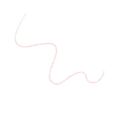 Abstract transparent glitter hand drawn cute scribble