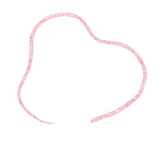 Abstract transparent glitter hand drawn cute scribble