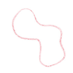 Abstract transparent glitter hand drawn cute scribble