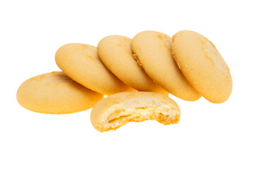 cookies with cream isolated