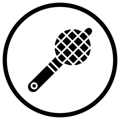Tea Strainer Vector Icon Design Illustration