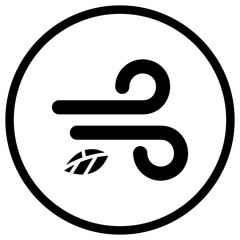 Wind Vector Icon Design Illustration