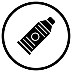 Paint Tube Vector Icon Design Illustration