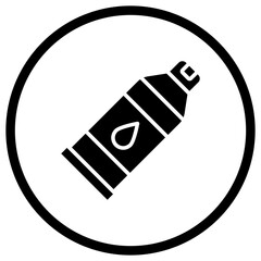 Acrylics Vector Icon Design Illustration