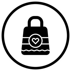 Gift bag Vector Icon Design Illustration