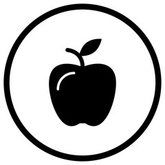 Apple Vector Icon Design Illustration