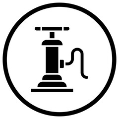 Air Pump Vector Icon Design Illustration