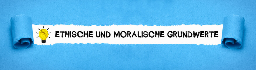 Ethische und Moralische Werte	