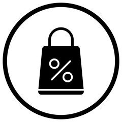 Shopping Bags Vector Icon Design Illustration