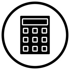 Calculation Vector Icon Design Illustration