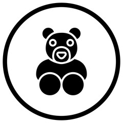 Bear Vector Icon Design Illustration