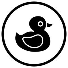 Swan Vector Icon Design Illustration
