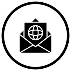 Global Communication Vector Icon Design Illustration