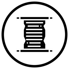 Scroll Vector Icon Design Illustration