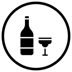 Drinks Vector Icon Design Illustration