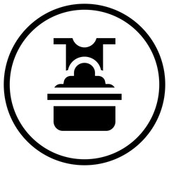 Washing clothes Vector Icon Design Illustration