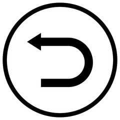 Return Vector Icon Design Illustration