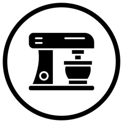 Mixer Vector Icon Design Illustration