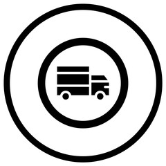Truck Vector Icon Design Illustration