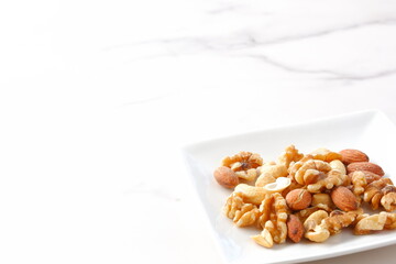 栄養たっぷりで健康に良いミックスナッツ
