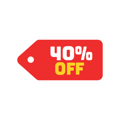 tag discount sign symbol vector icon