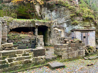 Dolsky mill in the National park Bohemian Switzerland