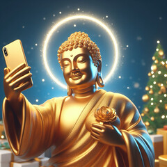 Christmas and Buddha, Merry Christmas to all of us. 