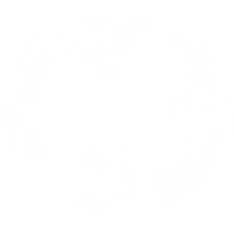 Digital png illustration of white abstract shape on transparent background