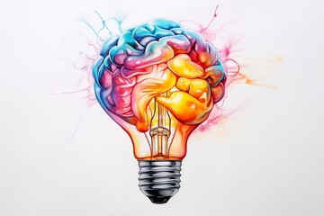 a lightbulb with a colorful galaxy inside is a stunning and evocative symbol of the infinite possibilities of creativity and imagination.