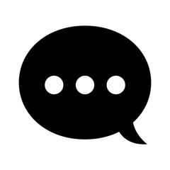 Fototapeta premium Chat icon