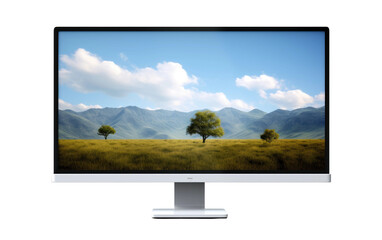 A Genuine 4K Ultra HD Desktop Photo Like Never Before Isolated on a Transparent Background PNG.