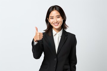 グッドポーズをする女性03