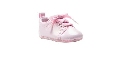 Baby Footwear Display in Imagery Isolated on a Transparent Background PNG.