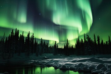 Green Northern Lights