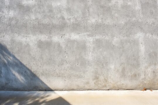 over-exposed concrete wall in sunlight