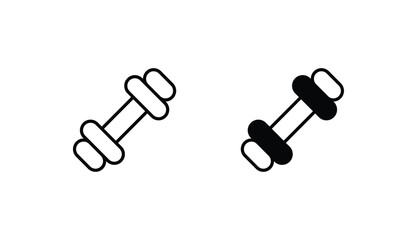 Fitness icon design with white background stock illustration