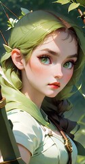 portrait of a girl