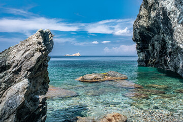 Isola d'Elba, vista da Portoferraio