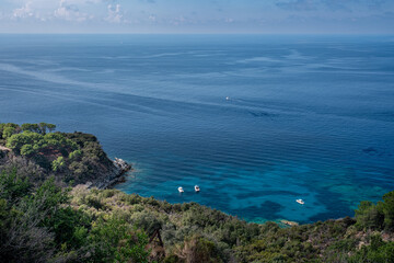 Isola d'Elba, vista sulla costa