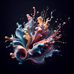 Download Stunning Abstract Backgrounds, Painted Backdrops, Ink Masterpieces, Multi-Colored Palettes, Liquid Inspirations, Vibrant Colors, Serene Waves, Drops of Artistry, and Dark Elegance