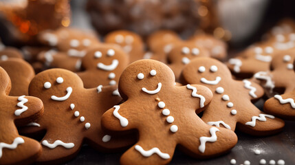 Gingerbread cookies are used as gifts at Christmas and New Year's festivals.