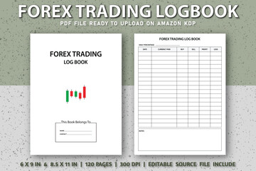 Forex Trading Logbook | KDP Interior