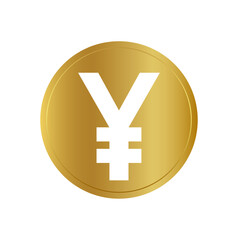 golden yen icon
