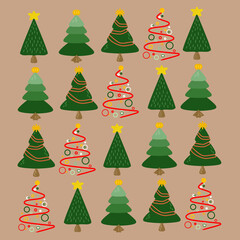 christmas tree background